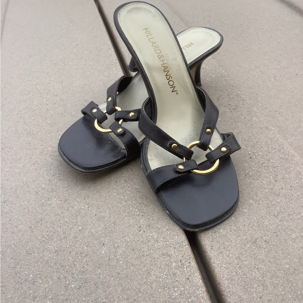 Hillard & Hanson Black Women's Sandals